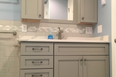 All Gray Bathroom
