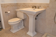 Coordinating Tile Bathroom